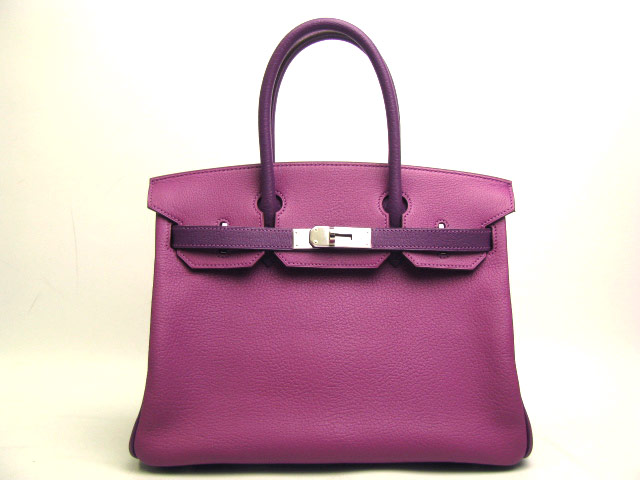 エルメス バーキン30(スペシャルオーダー)シェーブル-シクラメン×バイオレット